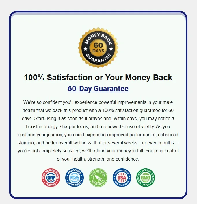 60-Day Money Back Guarantee